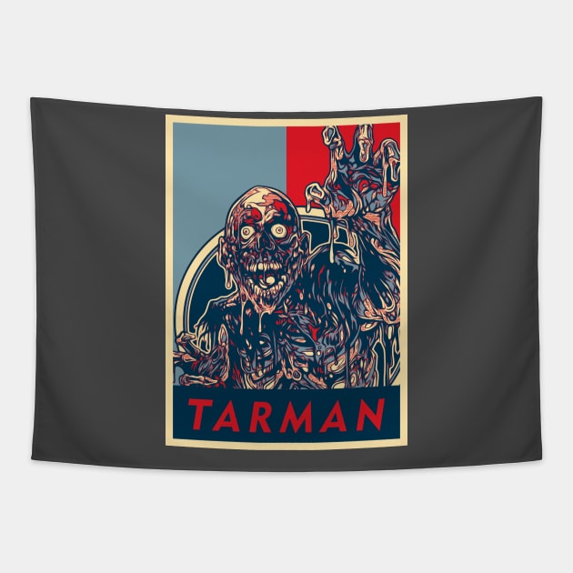 Tarman Bermain Tapestry by Girladies Artshop