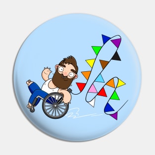 Pride on Wheels Pin