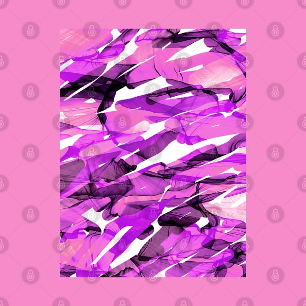 Magenta purple Pink abstract digital art pattern by jen28