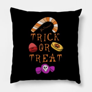 Halloween Trick or Treat Pillow