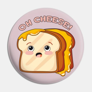 Cute Grilled Cheese - OH CHEESE Pin