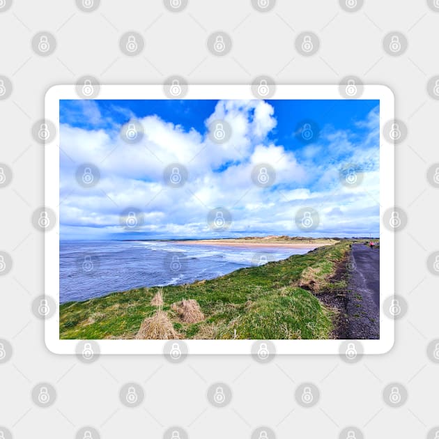 Tullan Strand, Donegal Magnet by Irish Nostalgia