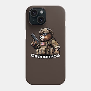 Tactical Groundhog Phone Case