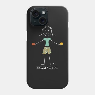 Funny Womens Soap Making Design Phone Case