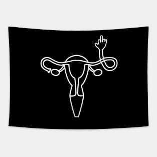 Uterus Finger Tapestry