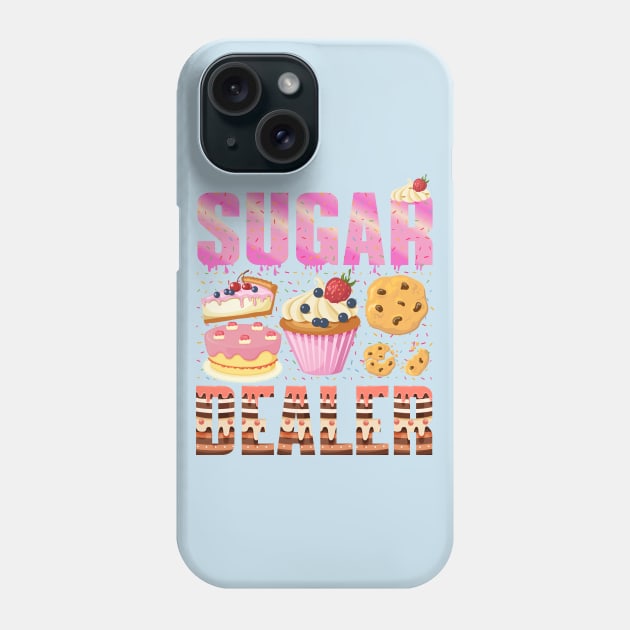 Sugar Dealer - a cake decorator design Phone Case by FoxyDesigns95