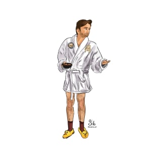 David Tennant in a robe T-Shirt