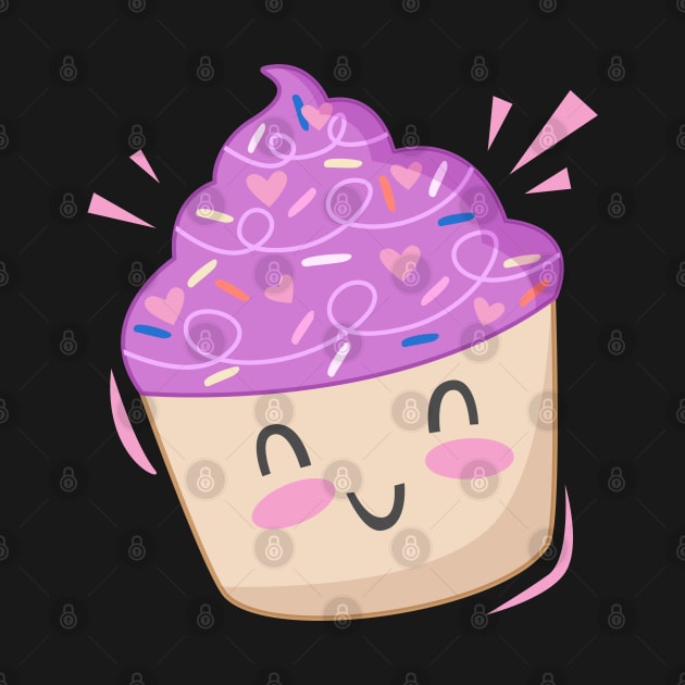 Cute Cupcake Design by BrightLightArts