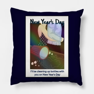 RAINBOW NEW YEAR'S DAY CARD | LYRICS Pillow