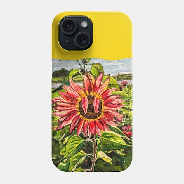 Mr. Sunflower Phone Case by JKP2 Art