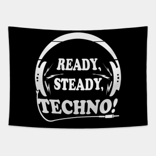 Techno - Hardstyle Rave Festival Dark Hard Minimal Dj Tapestry