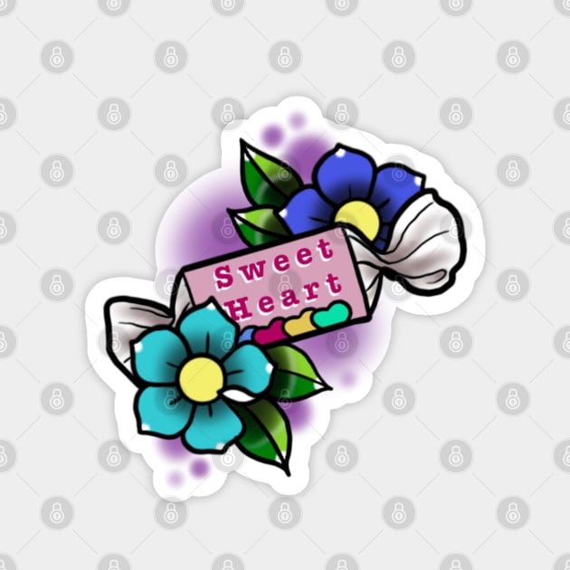 Sweetheart Magnet by Huldra Tattoo