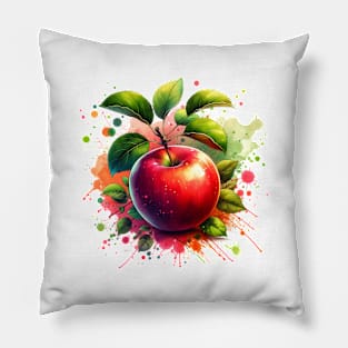 Apples Vintage Retro Since Fruit Pillow