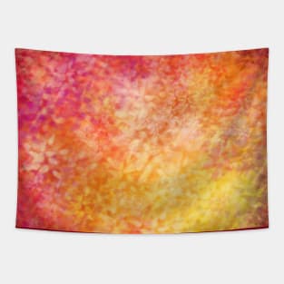 Vibrant Fall Autumn Leaves Pattern Tapestry