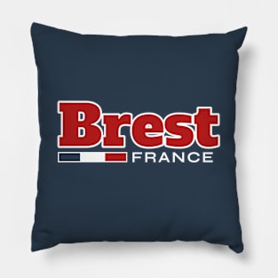 Brest France Retro Pillow