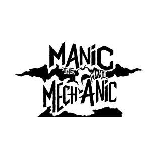 Manic Logo Black T-Shirt