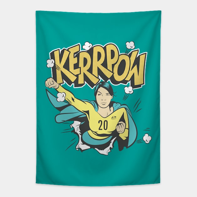 KERR-POW! Tapestry by StripTees