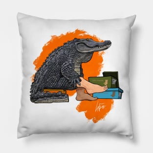 Alligator Boots Pillow