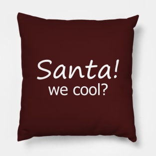 Santa! We Cool Pillow
