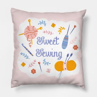 Sweet sewing Pillow