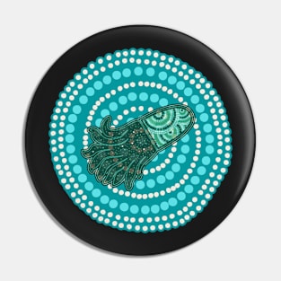 Awesome Aboriginal Dot Art Pin