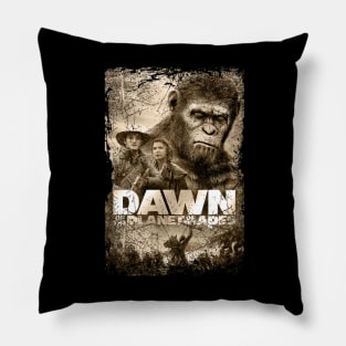 Ape Uprising  Dawn Of The Planet Of The Apes Pillow