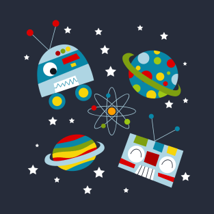 Cosmic robots T-Shirt