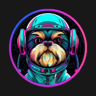 Shih Tzu Cosmic Space Dogs Galaxy Astronaut T-Shirt