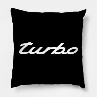 Turbo (white) Pillow