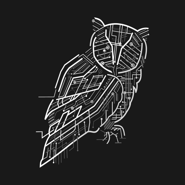 Electrical Owl by MellowGroove