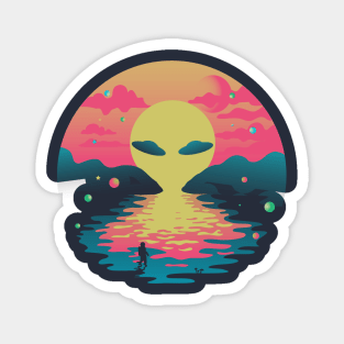 Lake Trippy Magnet