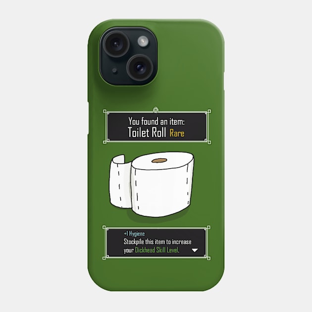 Rare Toilet Roll Phone Case by Eatmypaint