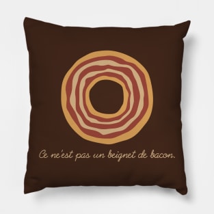 This is Not a Bacon Donut Pillow