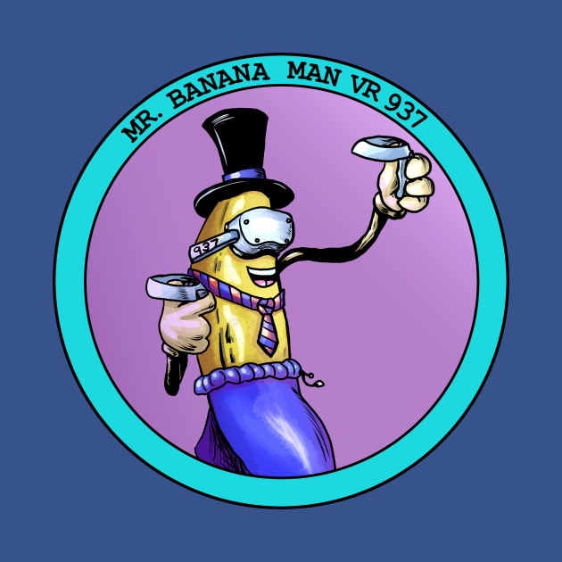 Mr Banana Man 937 Logo ` by We The Nerdy 