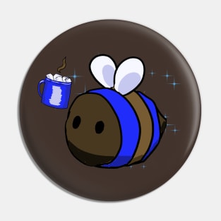 Hot Chocolate Bee Pin