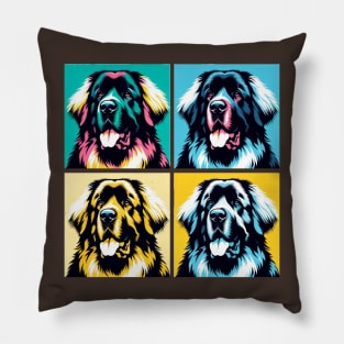 Leonberger Pop Art - Dog Lover Gifts Pillow