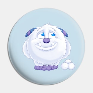 AdoraBall Snowman Pin