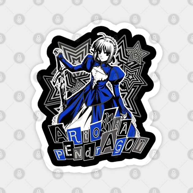 Saber - Artoria Pendragon Magnet by xEmiya