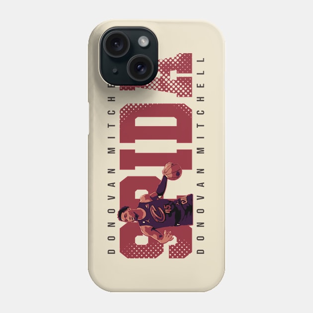 Donovan Mitchell | SPIDA Phone Case by Aloenalone