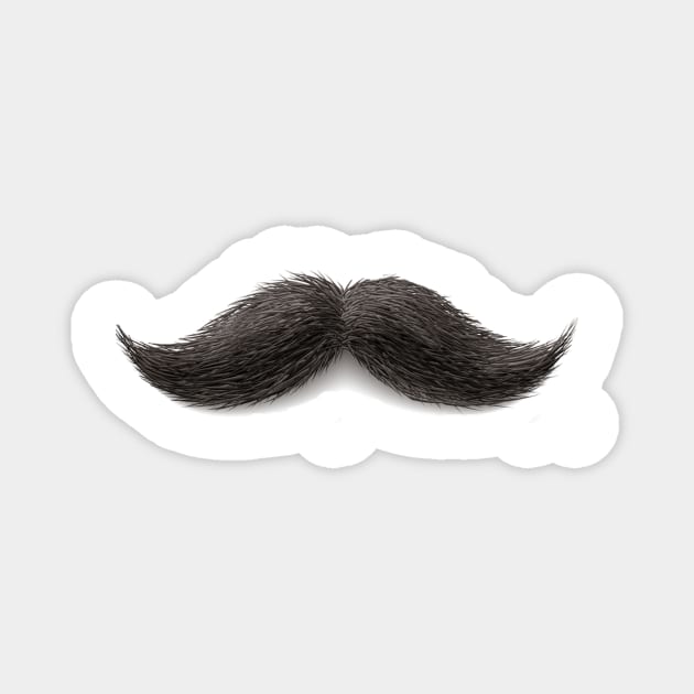 Mustache Magnet by dodgerfl