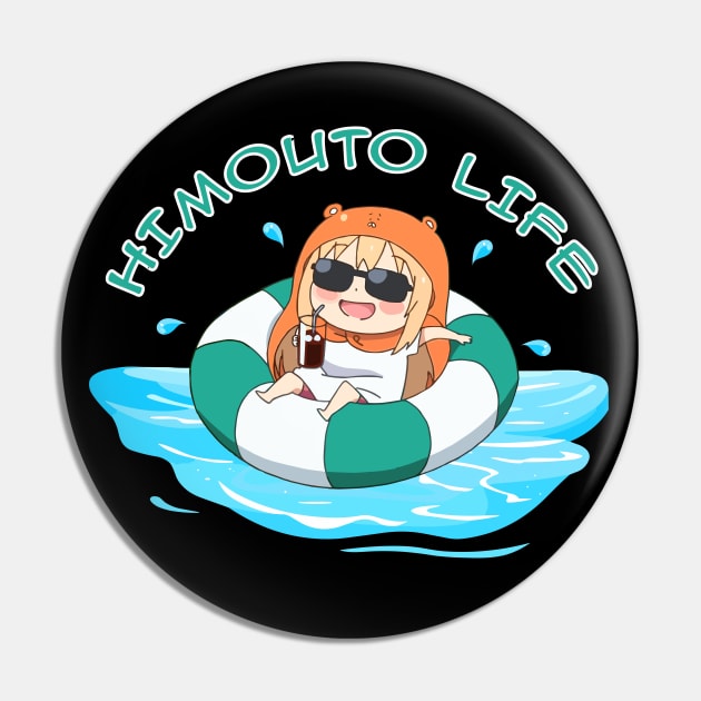 Umaru - Himouto Life Pin by Merch Sloth