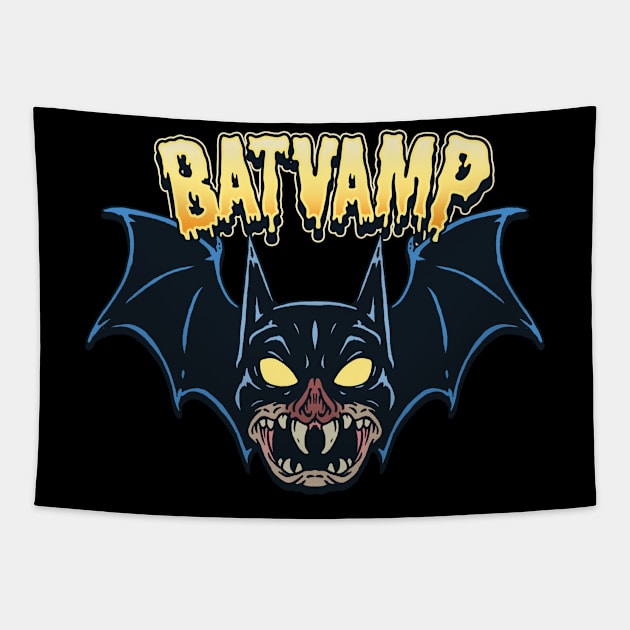 BATVAMP Tapestry by HorrorRudey