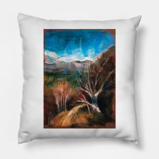 Patagonian Dreams in Pastels Pillow