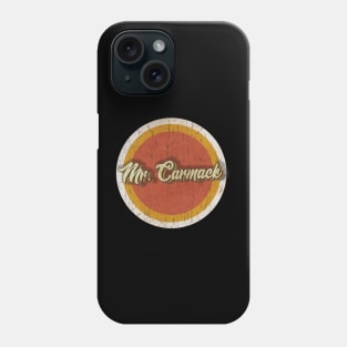 circle vintage Mr. Carmack Phone Case