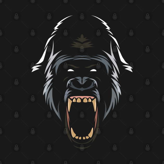 Discover Tribal Gorilla - Gorilla - T-Shirt