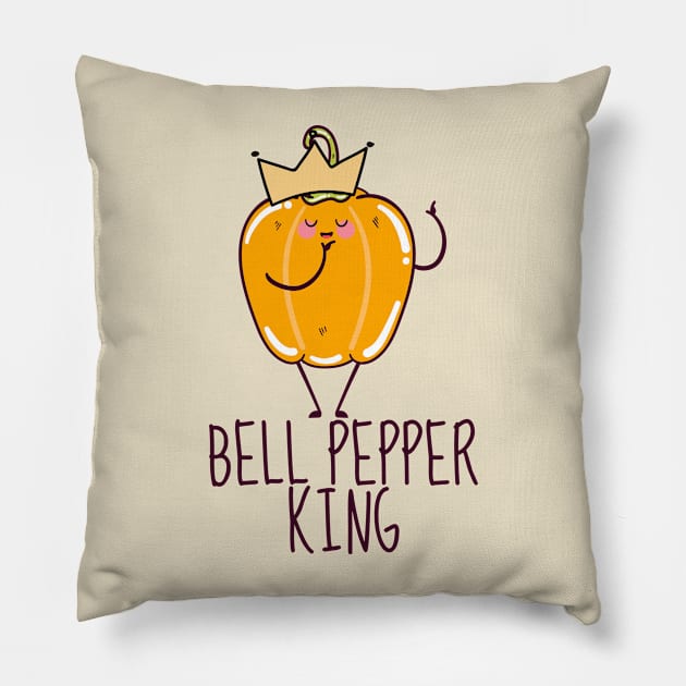 Bell Pepper King Pillow by DesignArchitect