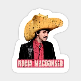 Vintage norm macdonald Magnet