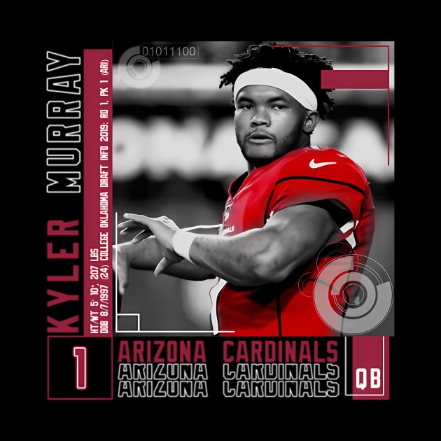 Kyler Murray Paper Poster by KimonoKaleidoscope