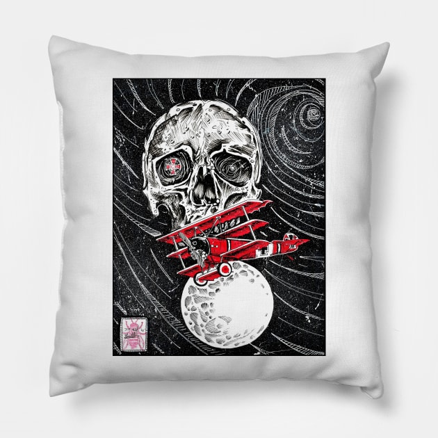 The Baron of death Pillow by paintchips