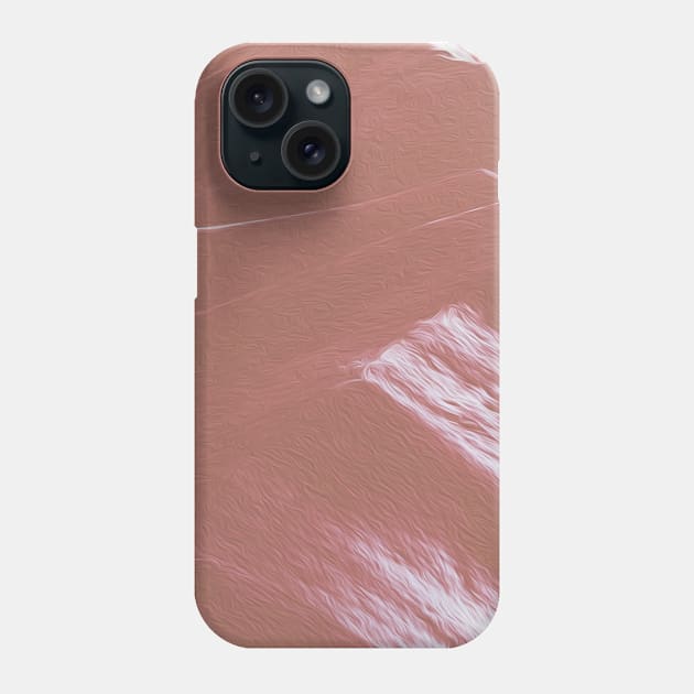 Rose Blush Mountains Oil Effects 2 Phone Case by peachesinthewild